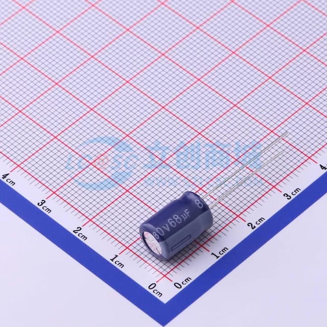 68uF ±20% 80V实物图