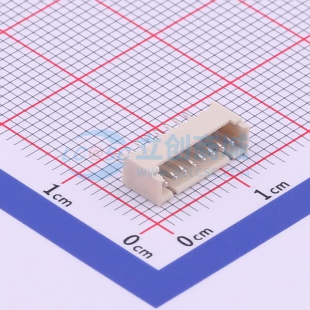 【插件】1x8P 间距:1.25mm 直插实物图