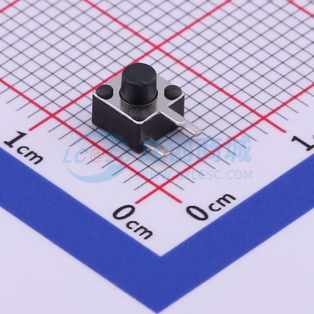 4.5*4.5*5mm 卧插 轻触开关 【轻触】实物图