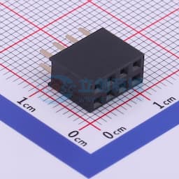 间距:2.54mm 2x4P 直插 【排针】缩略图