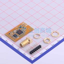 六件套，配一个7pin插针、一个天线头，一个螺母，一个垫片，一个弹圈 超低功耗无线数传模块 3.3V缩略图