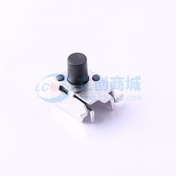 轻触开关6*6*8.0带支架贴片支架侧按按键250gf缩略图