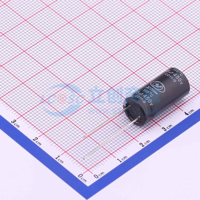 15uF ±20% 450V 【引线】实物图