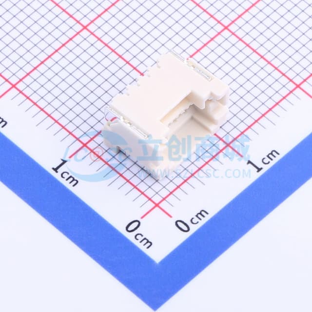 1x4P 间距:1.5mm 卧贴 系列:ZE实物图