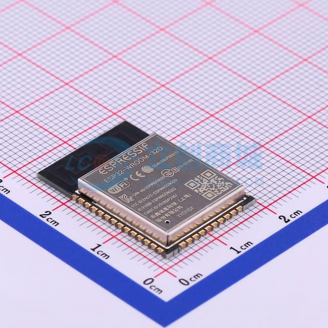 通用型Wi-Fi+BT+BLE MCU模组实物图