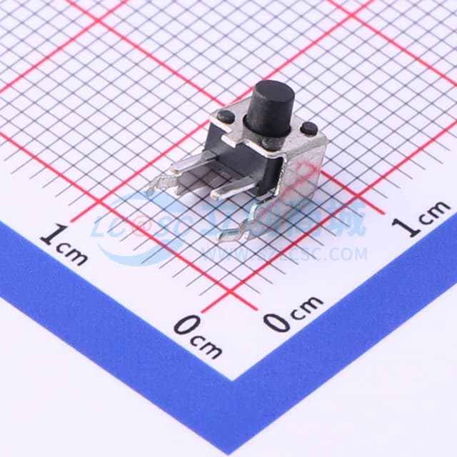 4.5*4.5*5mm 卧插 轻触开关 【轻触】实物图