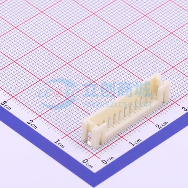 1x12P 间距:2mm 立贴 系列:PH实物图