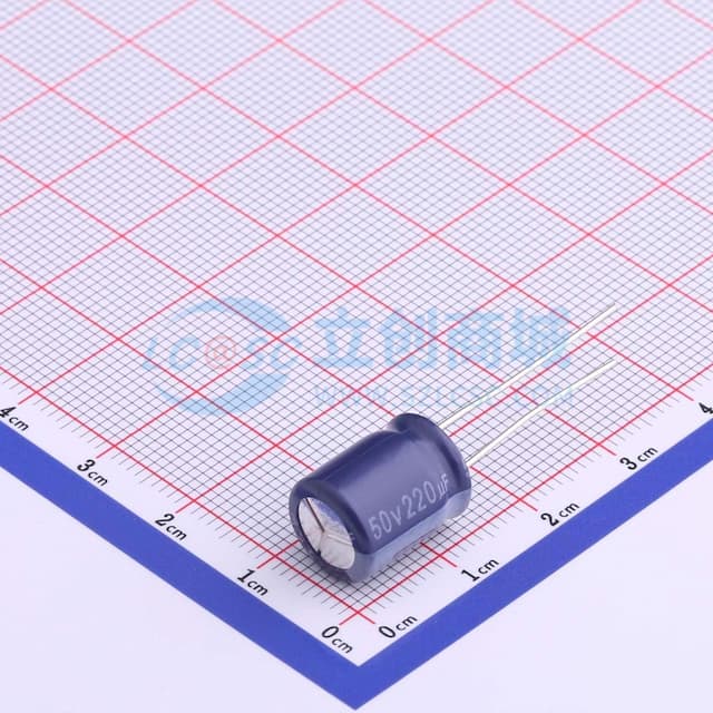 220uF ±20% 50V实物图