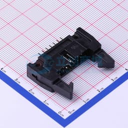 2.54mm 2x7P 排数:2 每排P数:7 【ID】缩略图