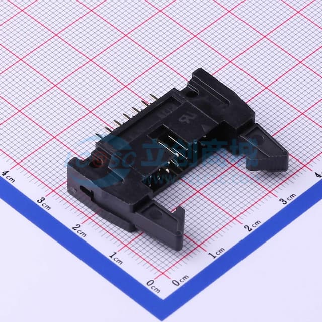 2.54mm 2x7P 排数:2 每排P数:7 【ID】实物图