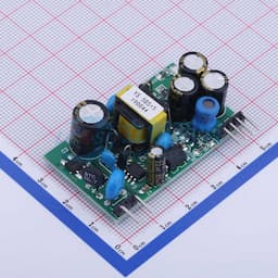 双路输出裸板开关电源，5V0.5A+5V0.5A，5W，(输入输出带90°弯针)缩略图
