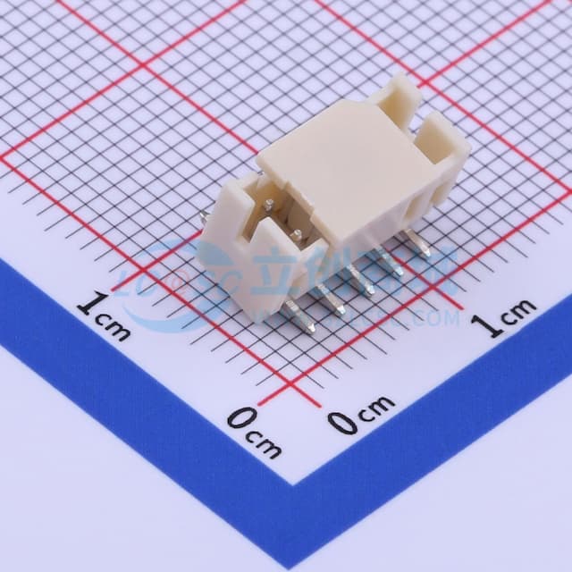 2x5P 间距:2mm 立贴实物图