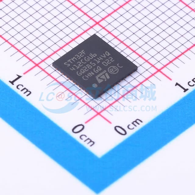 支持BAM的STM32动态效率MCU，带DSP和FPU的高性能ARM Cortex-M4 MCU，具有1 MB Flash、100 MHz CPU、ART加速器和DFSDM实物图
