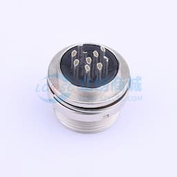 PLT航空插头 16开孔10芯反插插座缩略图