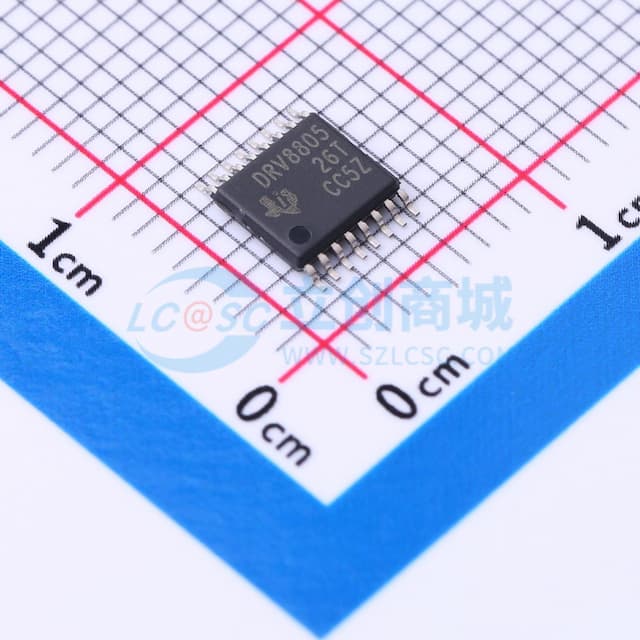 DRV8805 单极步进电机驱动器IC实物图