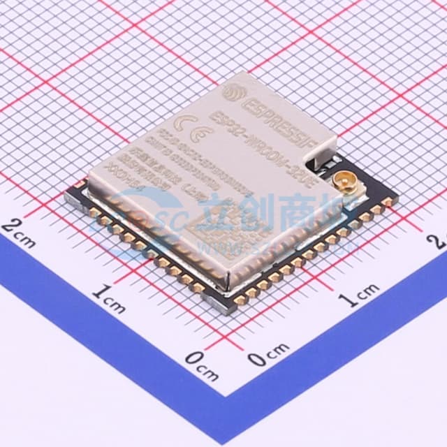 通用型Wi-Fi+BT+BLE MCU模组实物图