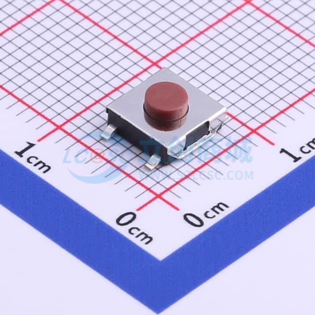 6.2*6.2*3.1mm 立贴 轻触开关实物图