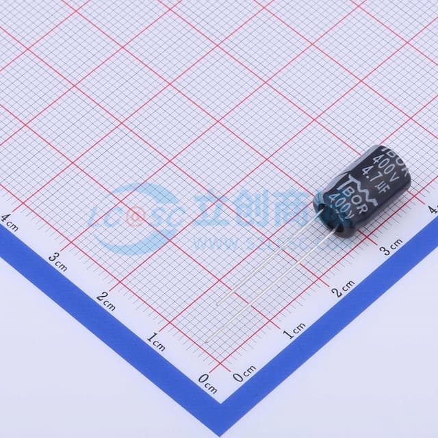 4.7uF ±20% 400V实物图