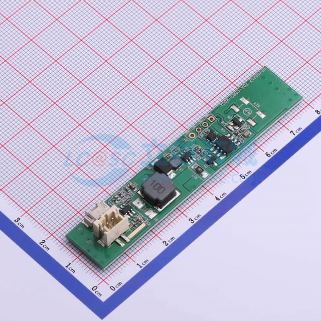 6个UVC LED的紫外线消毒杀菌器PCBA方案实物图