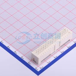 米黄 2x18P 间距:2.5mm 直插【插件】缩略图
