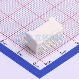 米黄 2x7P 间距:2mm 直插【插件】缩略图