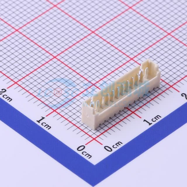 1x12P 间距:1.25mm 弯插 【插件】实物图