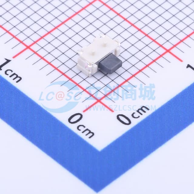 4.7*1.9*3.75mm 卧贴 轻触开关实物图