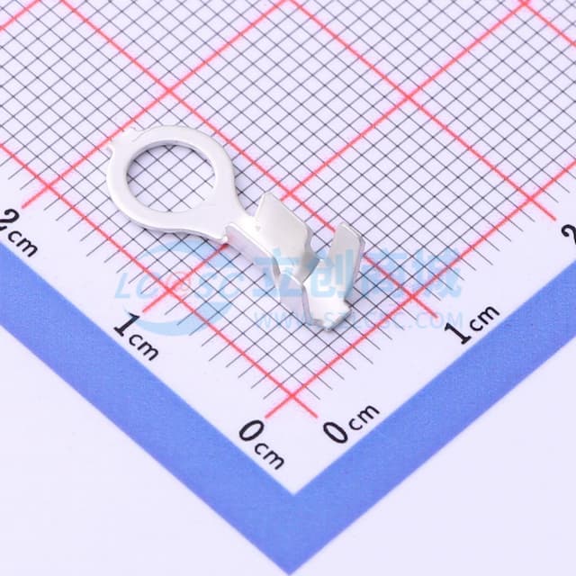 带绝缘夹和不带绝缘夹的环形舌形端子实物图