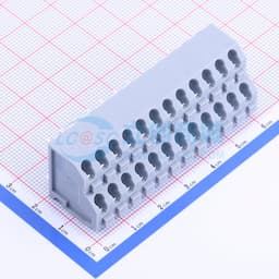 2x12P 5mm 每排P数:12 排数:2 【弹簧】缩略图