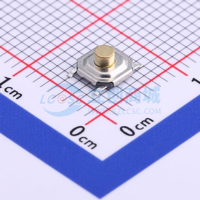 5.2*5.2*2.5mm 立贴 轻触开关实物图