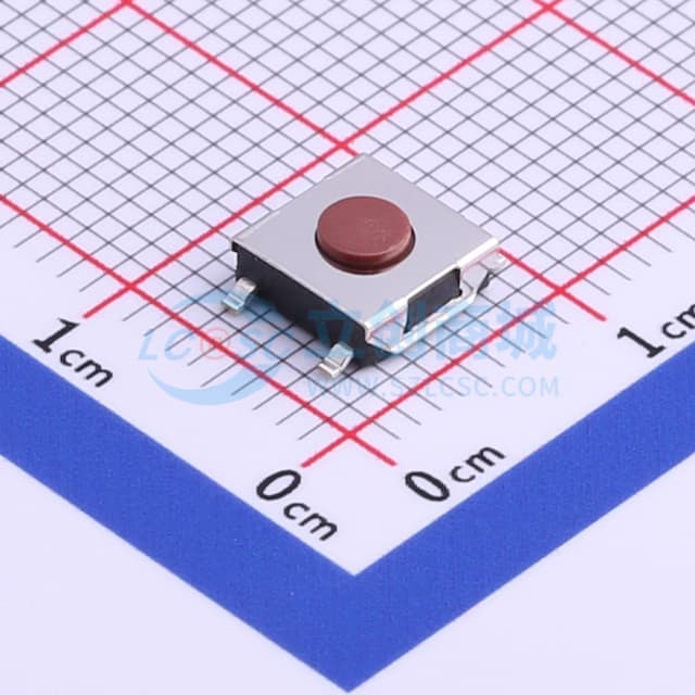 6.2*6.2*2.5mm 立贴 轻触开关实物图