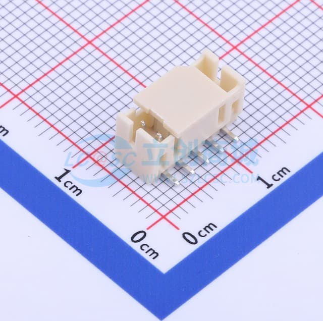 2x5P 间距:2mm 立贴实物图