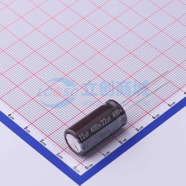 22uF ±20% 400V实物图
