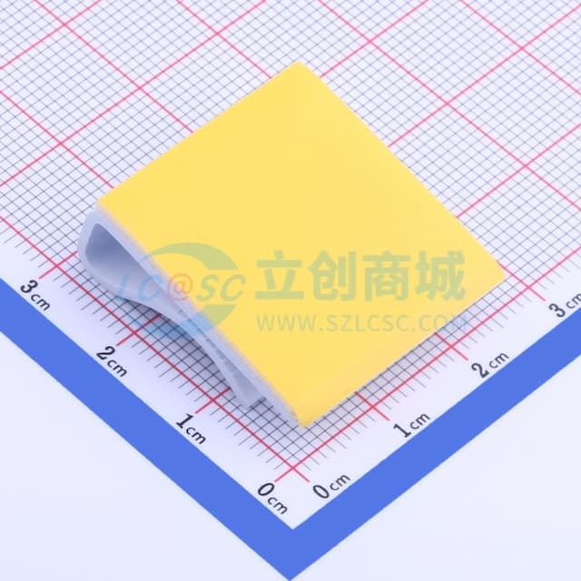 粘贴式安装扁型线夹实物图