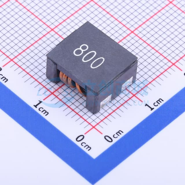 两路 贴片共模滤波器 阻抗80Ω@100MHz实物图