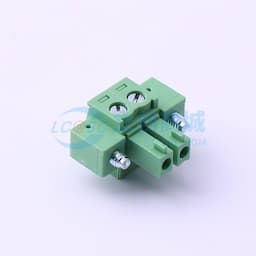 3.81mm 1x2P 排数:1 每排P数:2 螺丝固定缩略图