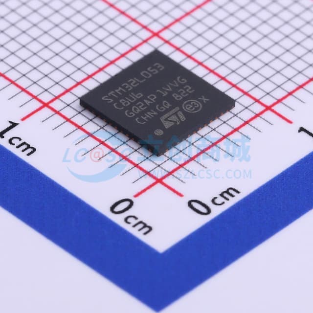 超低功耗Arm Cortex-M0+ MCU，具有64-KB Flash存储器、32 MHz CPU、USB和LCD实物图