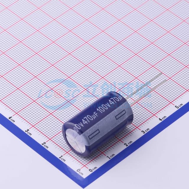 470uF ±20% 100V实物图