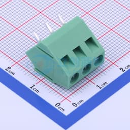 【插件】 1x3P 5.08mm 直插 排数:1 每排P数:3缩略图