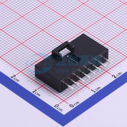 黑色 1x8P 间距:2.54mm 直插【插件】缩略图