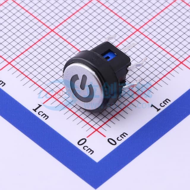 蓝色带灯开关 【带灯】实物图