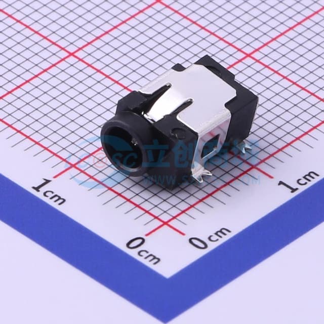 DC电源插座 内径:1.3mm实物图
