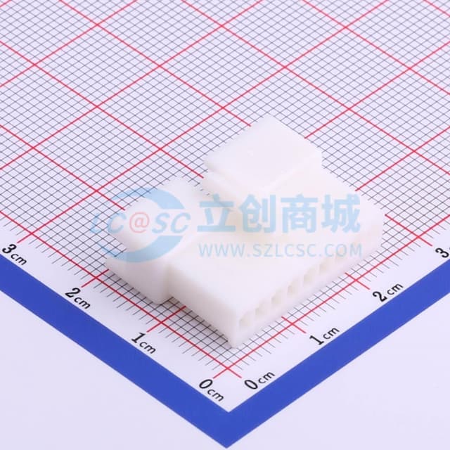 白色 2.5mm 1x9P实物图