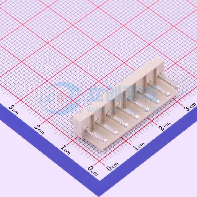 1x8P 间距:3.96mm 直插 【插件】实物图