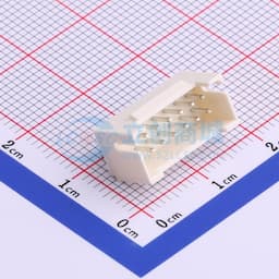 米黄 2x7P 间距:2mm 直插【插件】缩略图