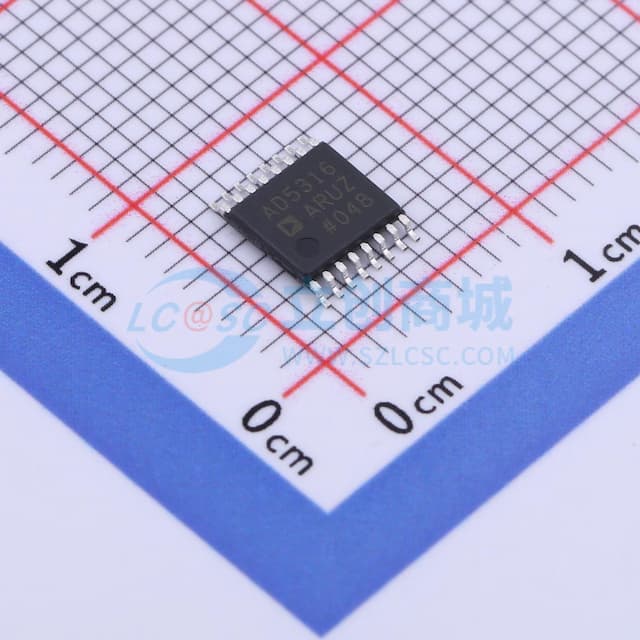 2.5 V 至 5.5 V，400 uA，两线接口，四路电压输出，8/10/12 位 DAC实物图