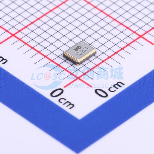 13.824MHz ±10ppm 8pF实物图