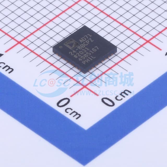 集成PGA和基准电压源的8通道、低噪声、低功耗24位Σ-Δ型ADC实物图