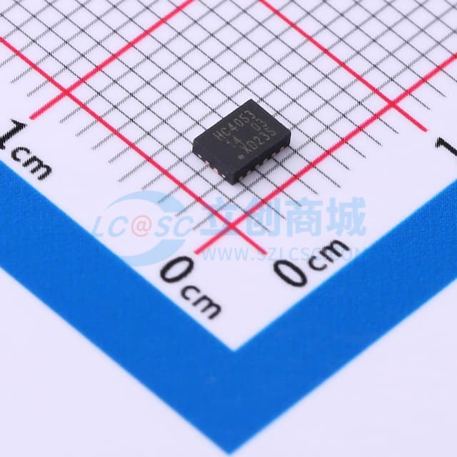 三通道2:1模拟多路复用器/解复用器实物图
