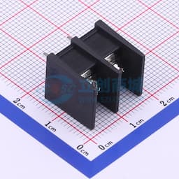 7.62mm 1x2P 每排P数:2 排数:1 直针 中脚 【栅栏】缩略图
